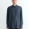 Long-Sleeve Shirt in Navy