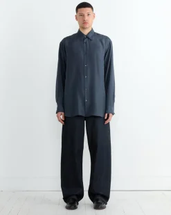 Long-Sleeve Shirt in Navy