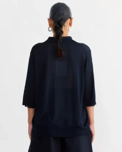 Lordi Polo in Darkest Navy