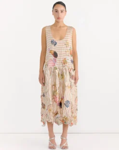 Luna Dress in Pagel