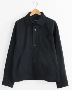 Lux J Unlined Jacket in Black