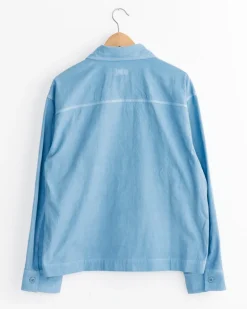 Lux J Unlined Jacket in Woad