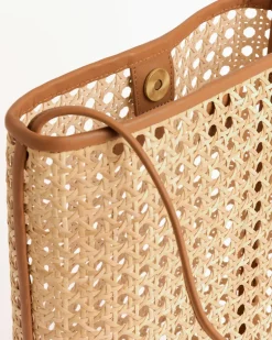 Marion Bag in Copper Rattan