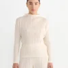 MC Dec Top in Off White