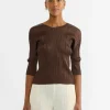 MC March Top in Dark Brown