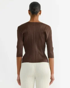 MC March Top in Dark Brown