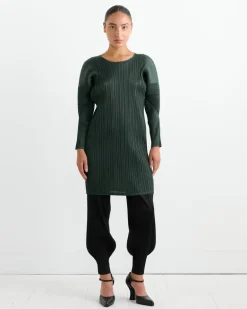 MC Oct Dress in Deep Green