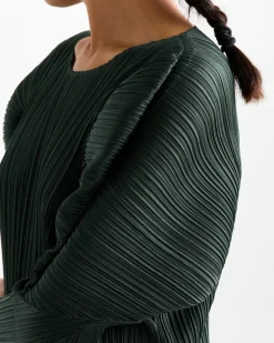 MC Oct Dress in Deep Green
