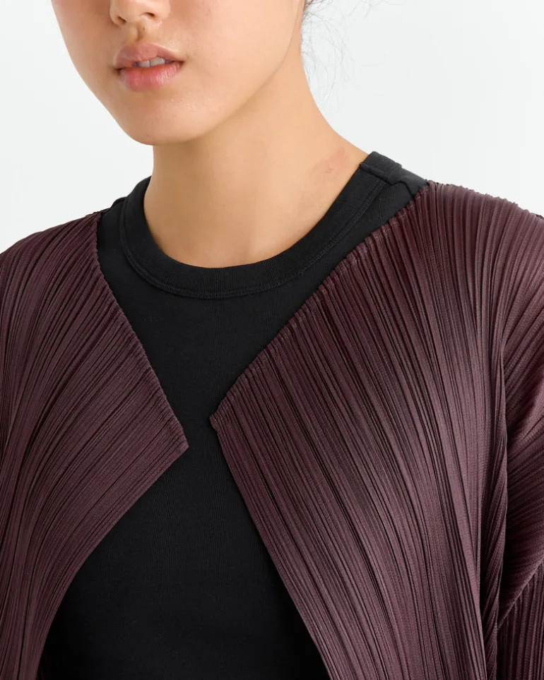 MC Sept Cardigan in Dark Brown