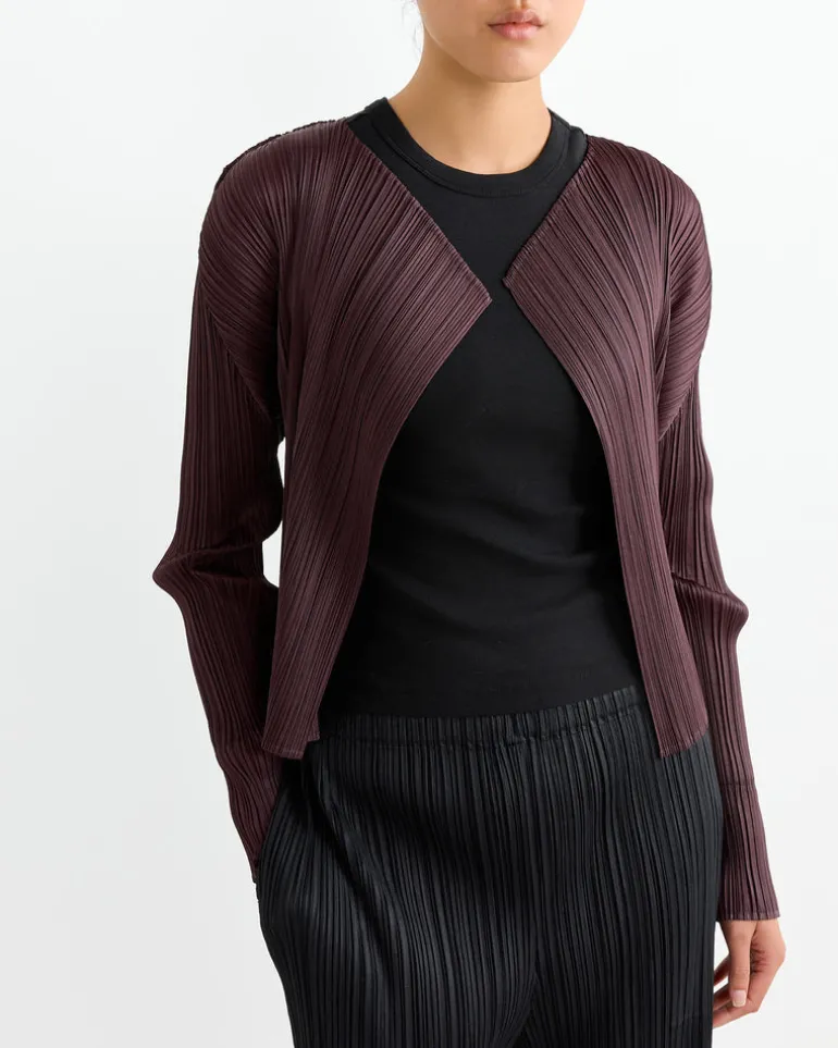 MC Sept Cardigan in Dark Brown