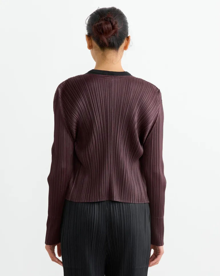 MC Sept Cardigan in Dark Brown