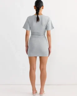 Mes Dress in Grey