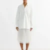 Midi Dress in White