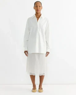Midi Dress in White