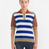Mix Polo in Teal Mix