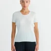 Monthly Colors April Top in Ice White