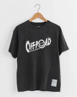 MothTech T-Shirt in Aged Black