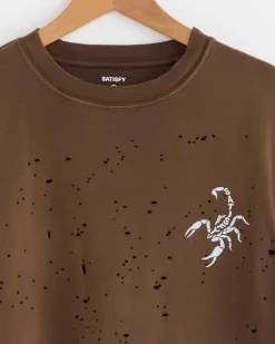 MothTech T-Shirt in Sun Bleached Brown