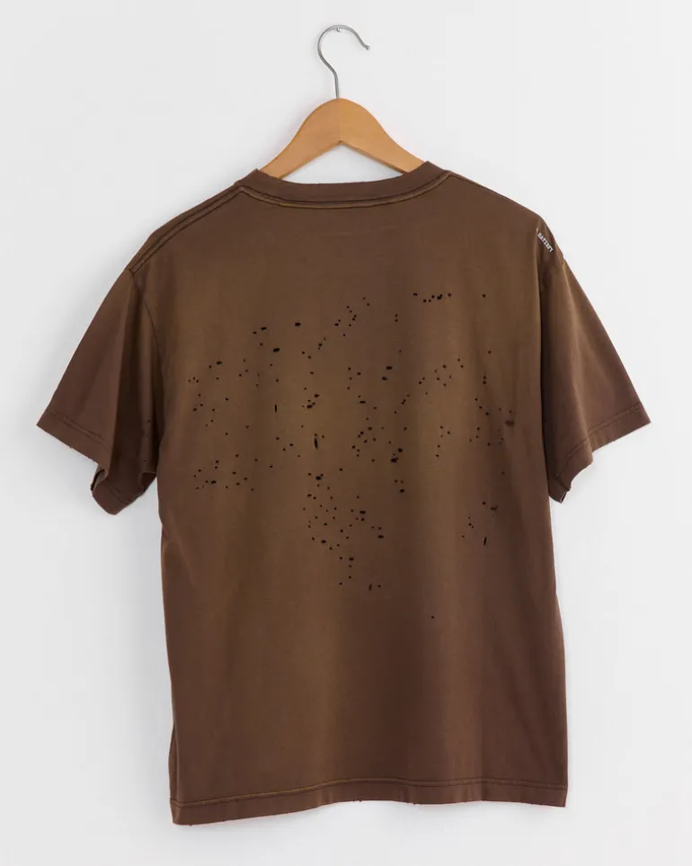 MothTech T-Shirt in Sun Bleached Brown