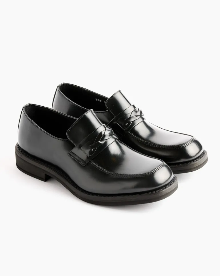 Nakano Loafer in Glazed Black