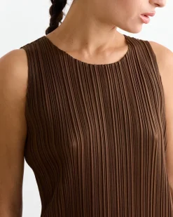 NC Basics 4 Dress in Brown