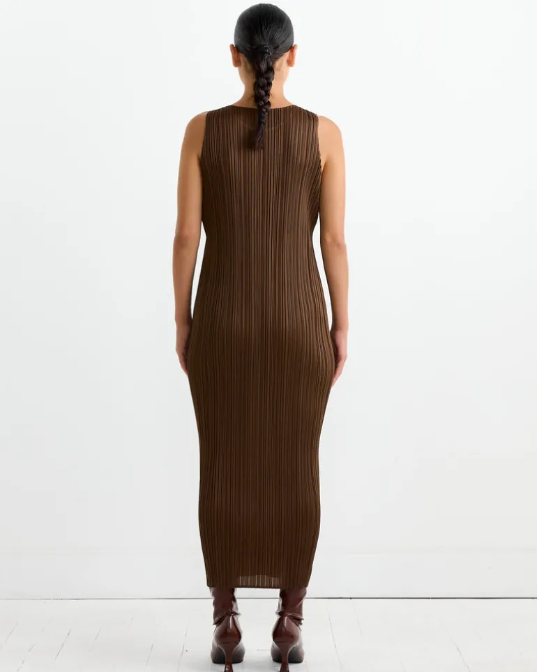 NC Basics 4 Dress in Brown