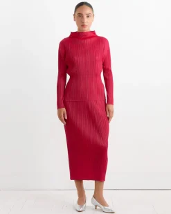NC Basics 4 Skirt in Carmine