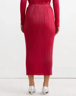 NC Basics 4 Skirt in Carmine