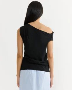 Off Shoulder Top in Black