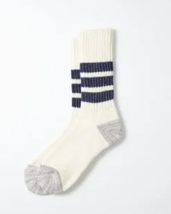 1255 Old School Crew Socks in Navy