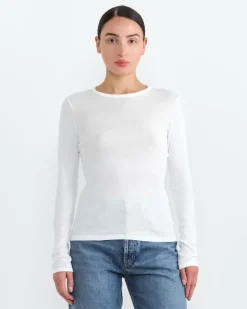 Olivia Tee in White