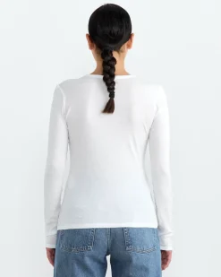 Olivia Tee in White