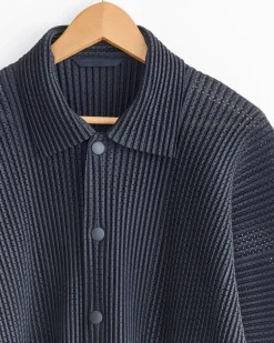 Outer Mesh Jacket in Black