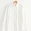 Overall Shirt in Off White