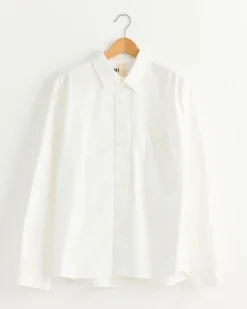 Overall Shirt in Off White