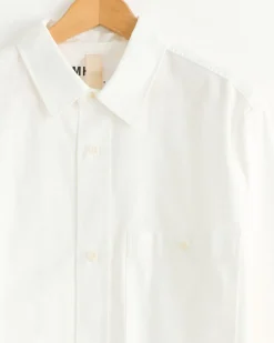 Overall Shirt in Off White