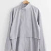 Packable Shirt in Grey
