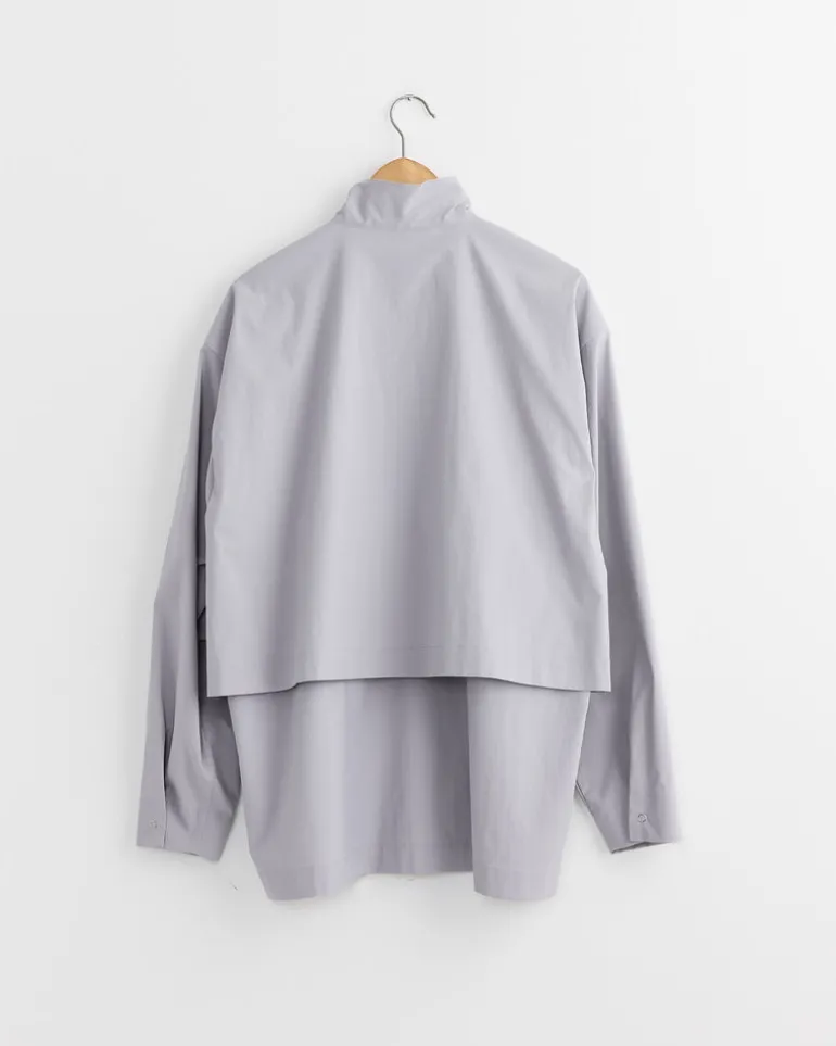 Packable Shirt in Grey