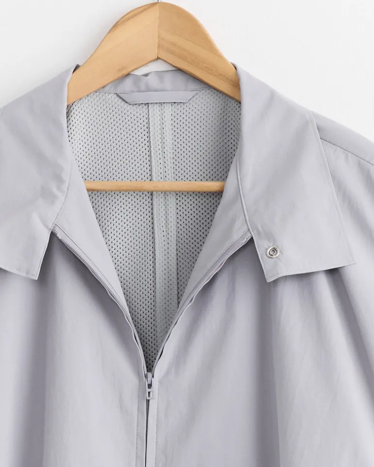Packable Shirt in Grey