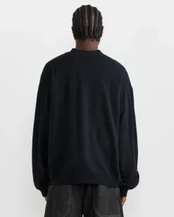 Parr Cardigan in Darkest Navy
