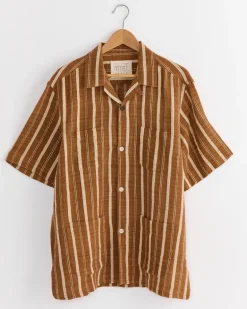 Pedro Handwoven Shirt in Nutshell