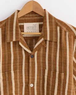 Pedro Handwoven Shirt in Nutshell