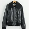 Pharos Bomber in Malleable Black