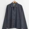 Pj Overshirt in Blue/White