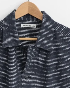 Pj Overshirt in Blue/White