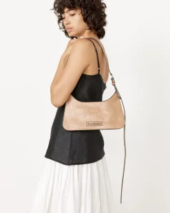 Platt Mini Shoulder Bag in Dark Beige
