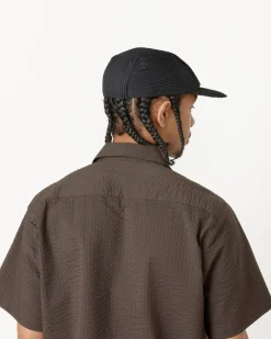 Pleats Cap in Black