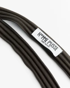 Pleats Tie in Mud Brown