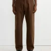 Ply Jean in Cotton Twill Cacao