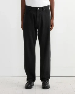 Ply Jean in Cotton Twill Black